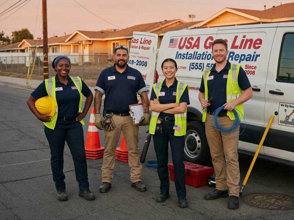 Gas Line Installation company in Edwall, WA